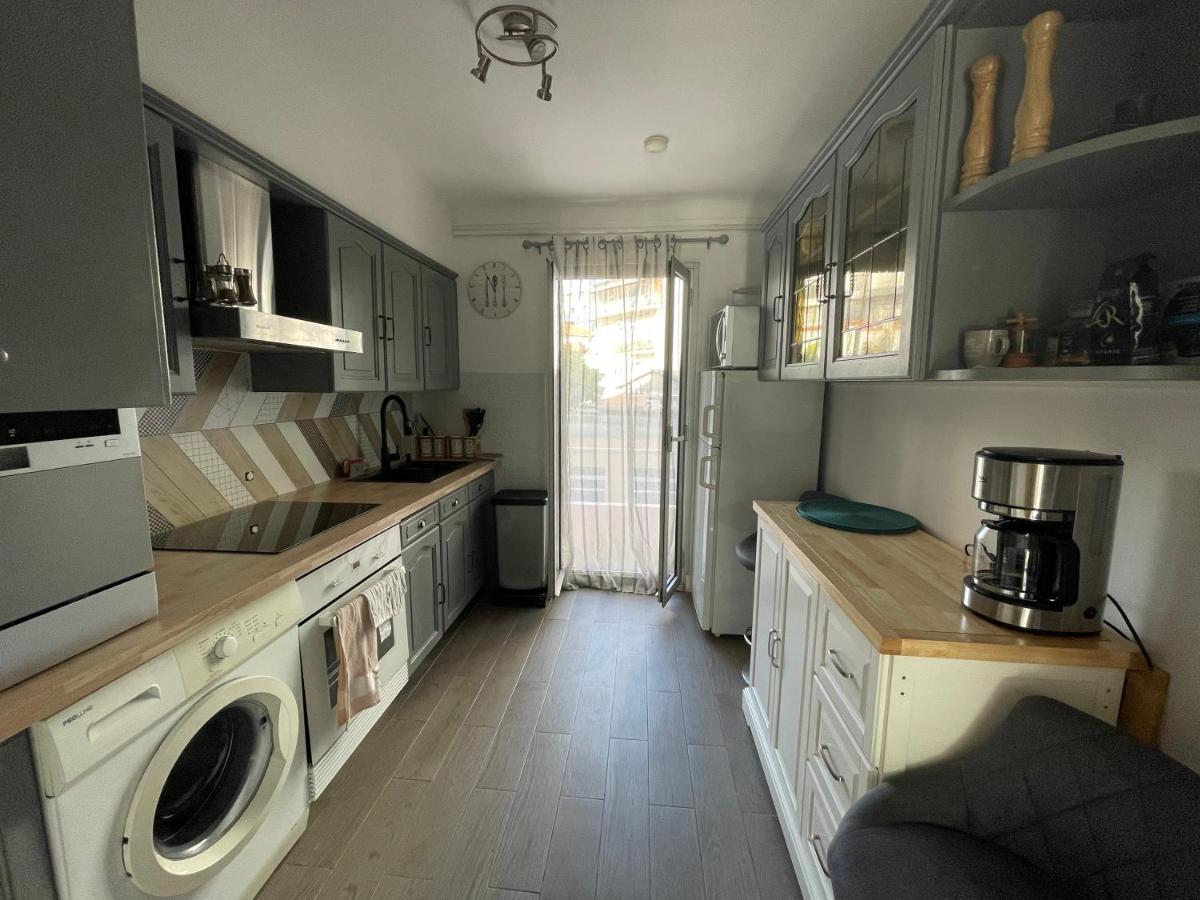 Charming Ac 2-Bedroom Apartment Antibes City Center Family, Couples Friendly Exterior photo